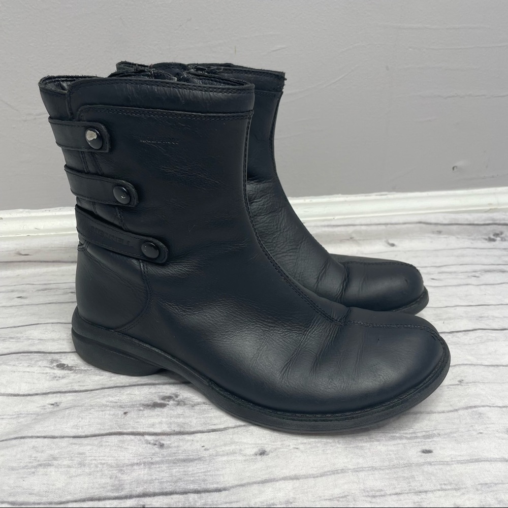 MERRELL Black Captiva Waterproof Boots